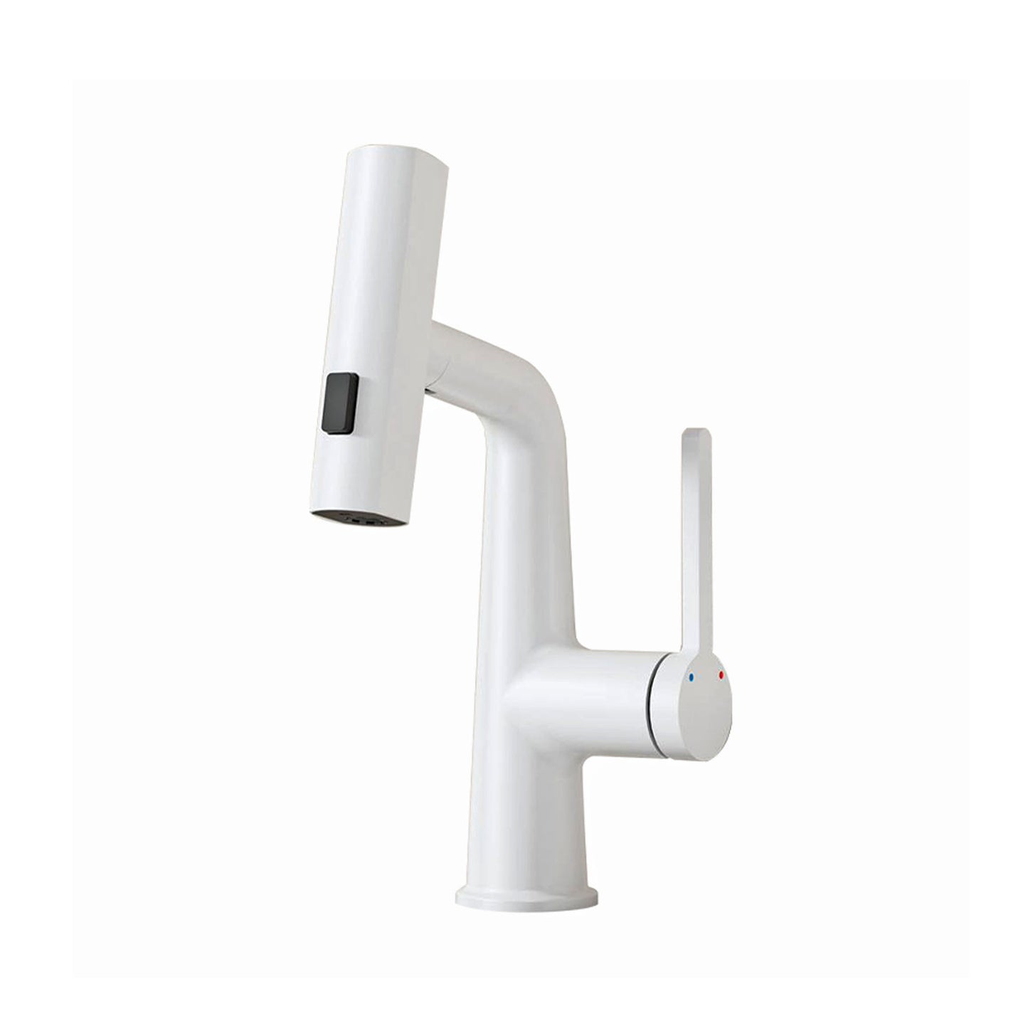 Llave monomando extensible Lavaplatos White SHOOTHOME multiposición